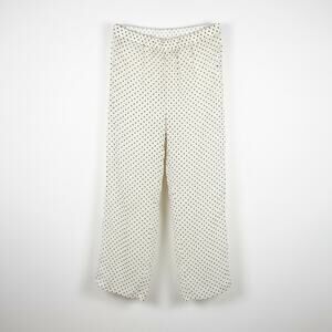 NWT Boohoo Dobby Beach Trousers Cover Up Size XL Cream